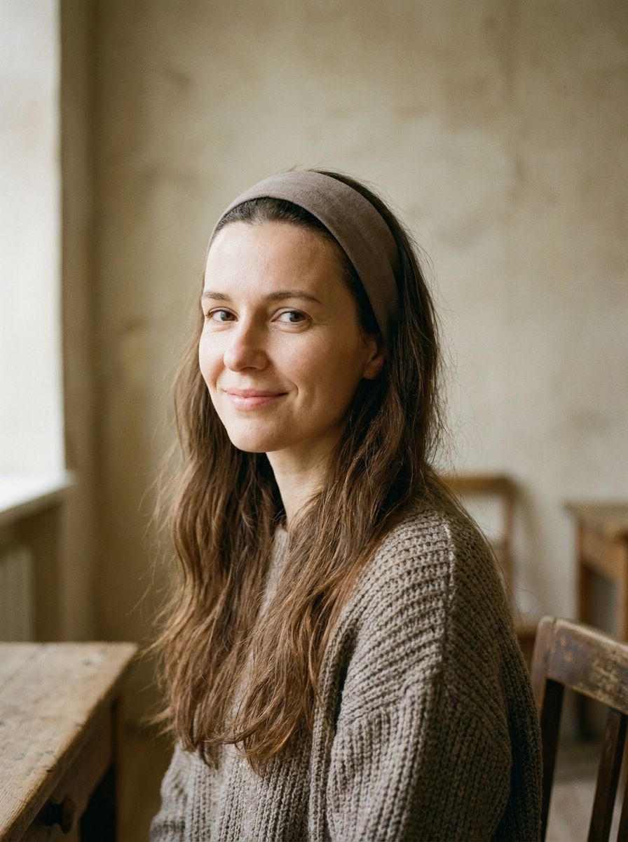 Offene Haare mit Haarband - Frisuren für offene Haare